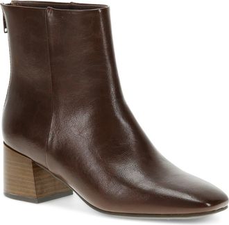 BareTraps Emilie Block Heel Bootie in Bloodstone at Nordstrom, Size 8.5