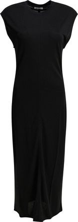 Ami lange schede jurk