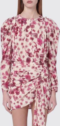 Isabel Marant Top in seta con stampa floreale