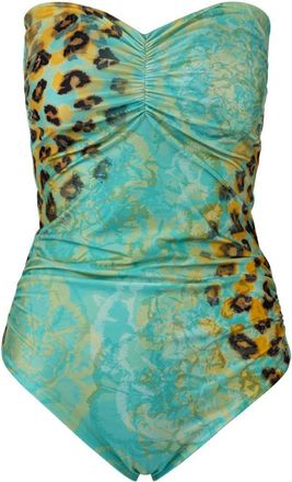 Seaspray Zambia Bandeau Swimsuit One Piece Swimming Costume- (Size 18, Turquoise)