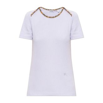 Burberry T-Shirt Stephanie - - Tops - Donna - Viola - XL