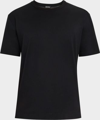 Tシャツ・カットソー ERMENEGILDO ZEGNA Men T Shirts RUFC25A9 C10 272 Brown Designer T-shirts for Men | ZEGNA