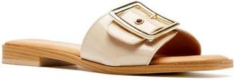 La Canadienne Stefan Waterproof Slide Sandal in Beige Crushed at Nordstrom, Size 10