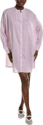 Emerson Fry Emerson Fry Mandarin Collar Shirtdress