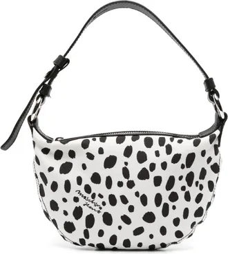 Moschino spot-print cotton shoulder bag - women - Cotton - OS - White