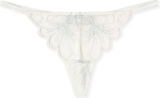 Etam Camelia G-String in White at Nordstrom, Size Xx-Small