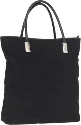 Gucci Pre-owned Tote Bags, female, Black, Size: ONE SIZE Pre-owned Vintage Tote Bag