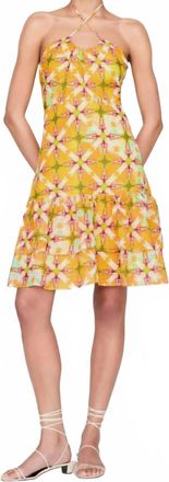 Marie Oliver Alisa Dress In Papaya