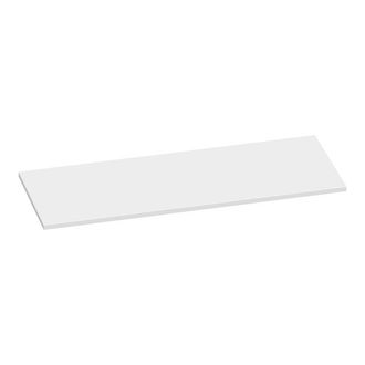 Marcel Breuer Ocean Slim topblad - 120x46x2cm - mat wit