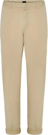 BOSS logo-patch chinos - Neutrals