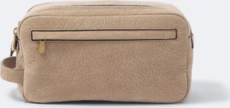 Brunello Cucinelli Leather toiletry bag