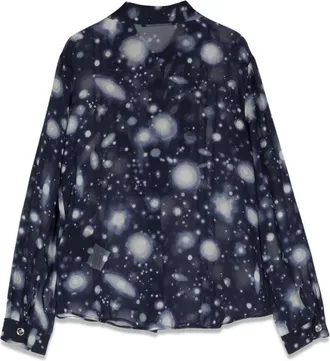 Versace Solar System Silk Shirt - Multicolor