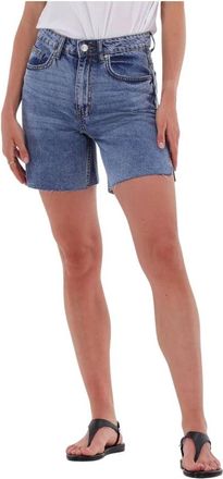 Envii Blauwe Denim Shorts 6863 - Dames - Denim shorts - Blauw - XS - Denim - Korte Broeken