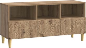 vidaXL Mueble De Tv 102 X 34,5 X 50 Cm Roble Artisan Vidaxl