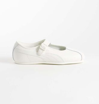 Puma Tacklette - Scarpe Mary Jane bianche-Bianco