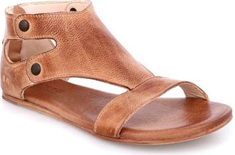 Bed St&uuml; Soto Modern Flat Sandal in Tan Rustic at Nordstrom, Size 6.5
