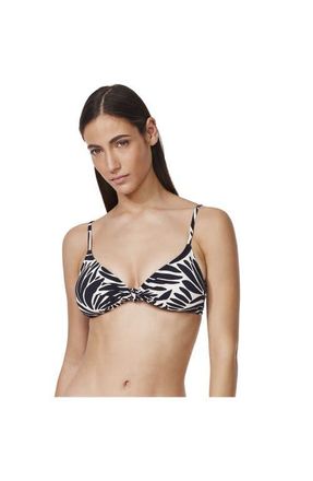 Gottex Comeback Bikini Top in Black-White at Nordstrom, Size 16