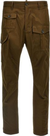 Dsquared2 Green Cargo Pants