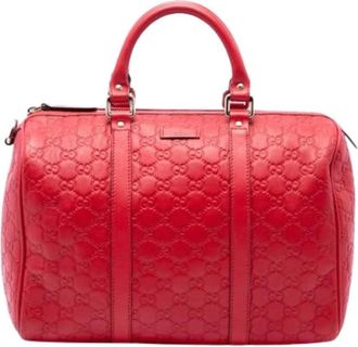 Gucci Pre-owned Boston Bag - - Pre-owned - Donna - Rosso - ONE SIZE