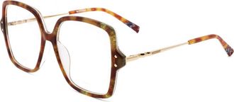 Missoni MIS0005 02NL 00 Havana Pattern Green 53mm