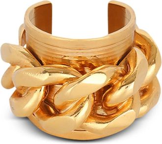 Balmain Messing ketting ring - Dames - Ringen - Geel - S - Accessoires