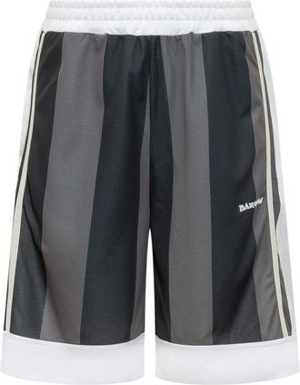 Barrow Black Logo Shorts