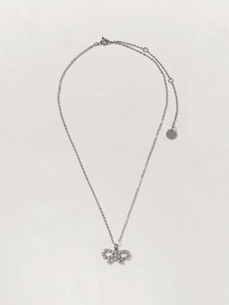 Self Portrait Collana Self-Portrait in ottone con strass