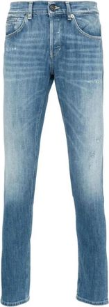 Dondup 800C Broeken - Heren - Slim Fit Jeans - Blauw - W32 - Denim - Jeans