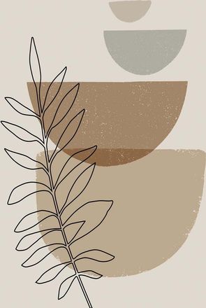 Schubiger M&ouml;bel Kunstdruck Nature Stones