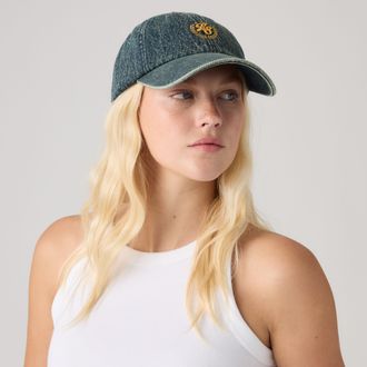 Levi's Varsity Baseball Cap - Mens - One Size - Medium Wash / Laid In The Meadow