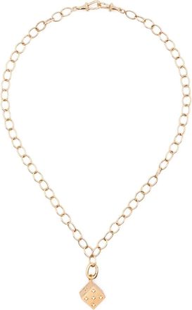 Marie Lichtenberg Collana Dado in oro giallo 18 carati con diamanti