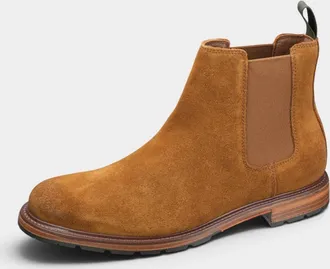 Cole Haan Mens Roundhill Grand Chelsea Boot In Spiced Brown