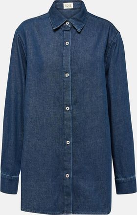 Tove Navie denim shirt