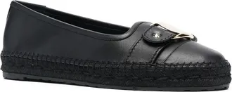 Ferragamo Vara Espadrille Flat - Black