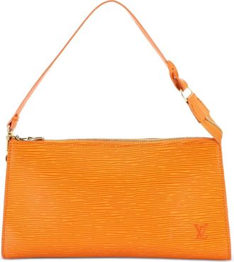 Louis Vuitton Pochette Accessoires Epi Leather clutch bag - Oranje