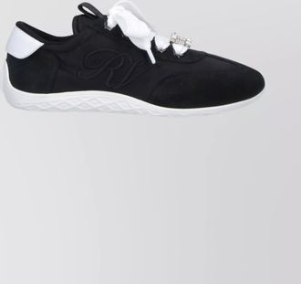 Roger Vivier low top sneakers with contrast sole and laces