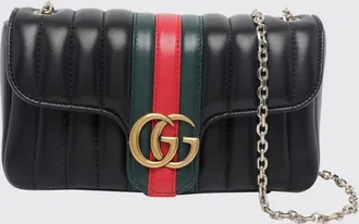 Gucci Mini borsa a tracolla GG Marmont in nappa matelass&eacute;