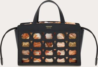 Ferragamo Women Mini tote bag Black