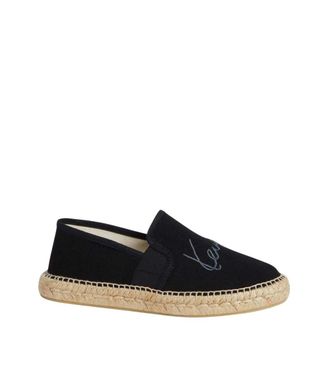 Kenzo Black Logo Signature Espadrilles