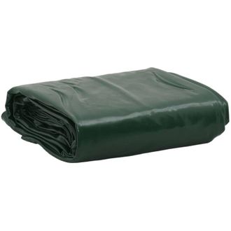 vidaXL Tarpaulin Green 5x5 m 650 g/m&sup2; Vidaxl