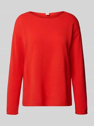 Brax Brax Wollpullover mit Kaschmir-Anteil Modell STYLE.LIZ in Dunkelorange, Gr&ouml;&szlig;e 38