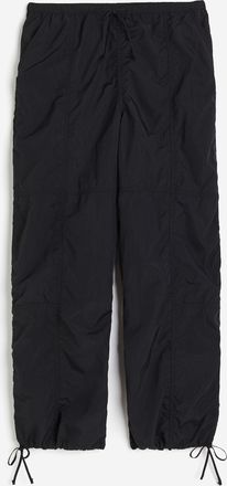 H&M Fallschirmhose aus Nylon - Schwarz
