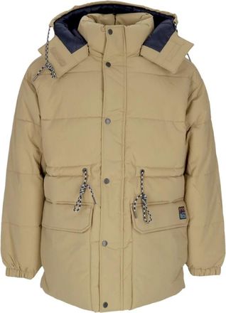 Element Khaki Trekka Donsjack met Dryflight Technology - Heren - Winterjassen - Bruin - S - Polyester - Jassen