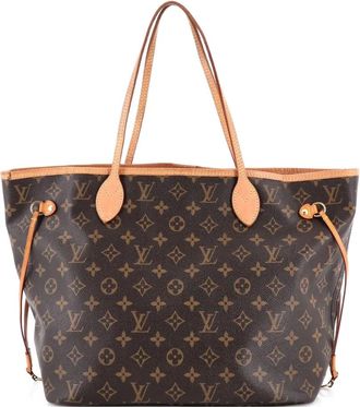 Louis Vuitton Neverfull NM Monogram Canvas MM tote bag - Marrone