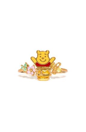 Girls Crew x Disney Silly Old Bear Ring in Gold at Nordstrom, Size 9