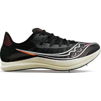 Saucony Womens Terminal Vt Spike Shoes In Black Vizi