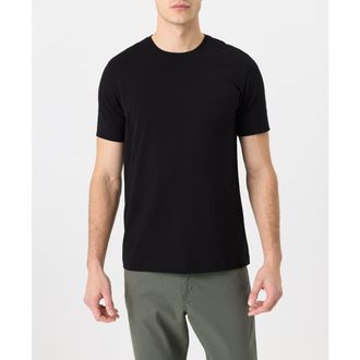 Pact Luxe Essential Classic Fit Crewneck Tee Made With Organic Cotton in Black at Nordstrom, Size Xx-Large
