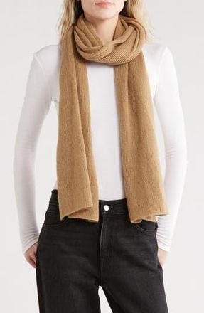 Portolano Cashmere Knit Wrap Scarf in Incense at Nordstrom Rack