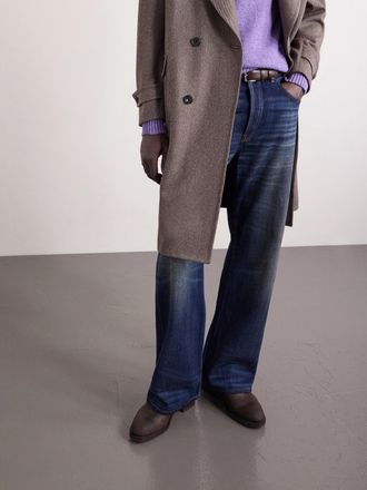 Edward Green Lanark Waxed-Suede Desert Boots