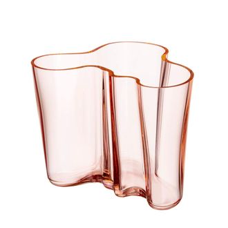 iittala Aalto Vase Savoy, 160 mm, lachsrosa